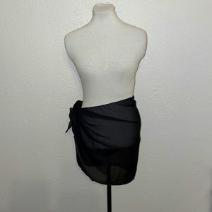 Ekouaer 46” Sheer Black Wrap
